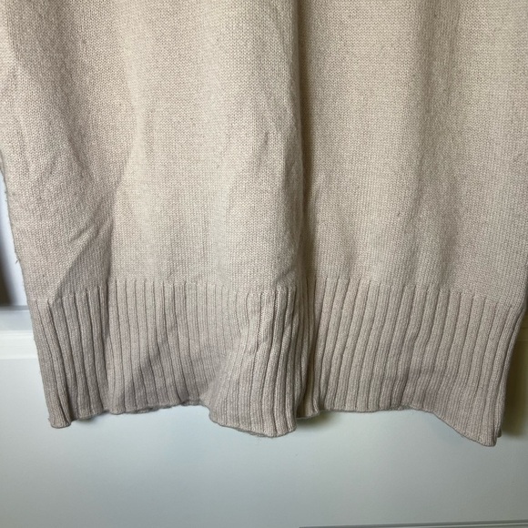 Athleta Wool Cashmere V-Neck Tunic Sweater - Picture 7 of 9